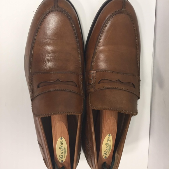 Bostonian  Leather Split Toe Brown Penny Loafers 9 main image 7
